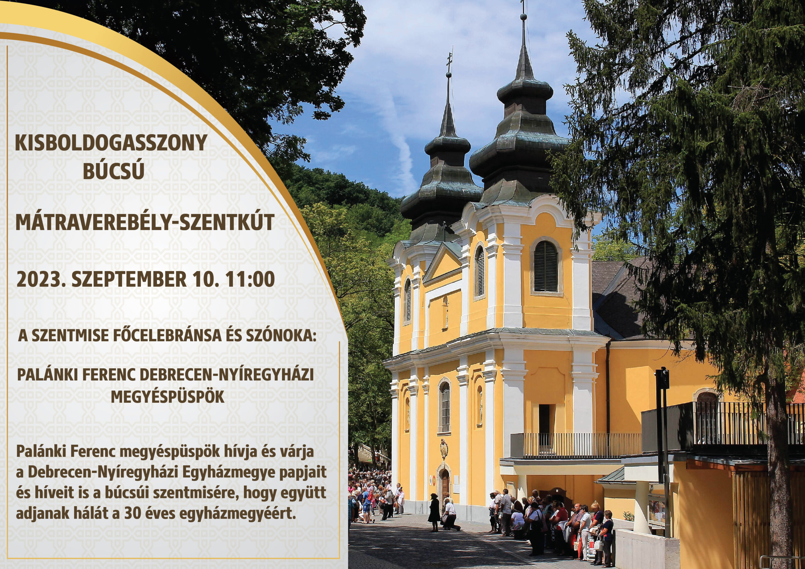 Kisboldogasszony, Szűz Mária születésének ünnepe - Debrecen-Nyíregyházi ...